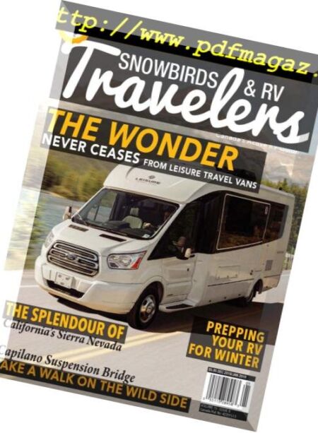 Snowbirds & RV Travelers – November 2018 Cover