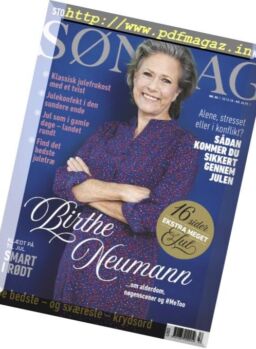 Sondag – 10 december 2018