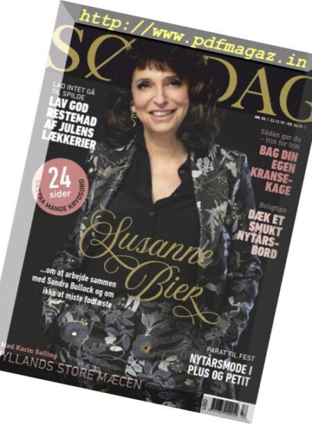 Sondag – 22 december 2018 Cover