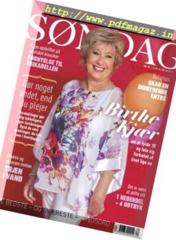 Sondag – 27 august 2018