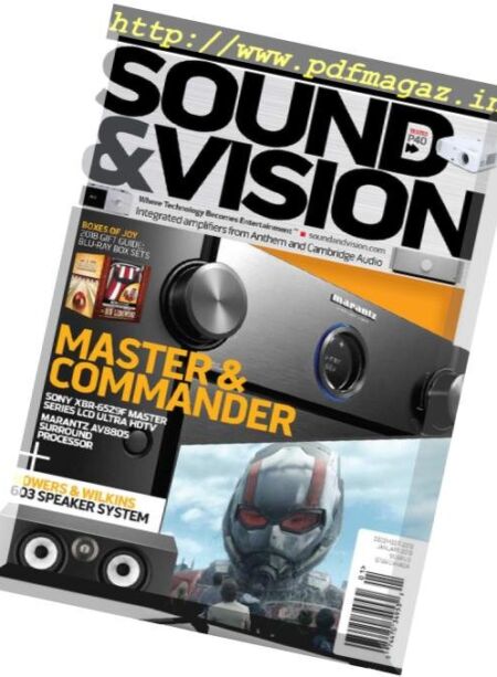 Sound & Vision – January 2019 Cover