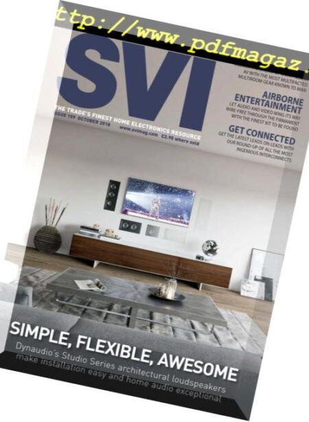 Sound Vision Install – October 2018 Cover