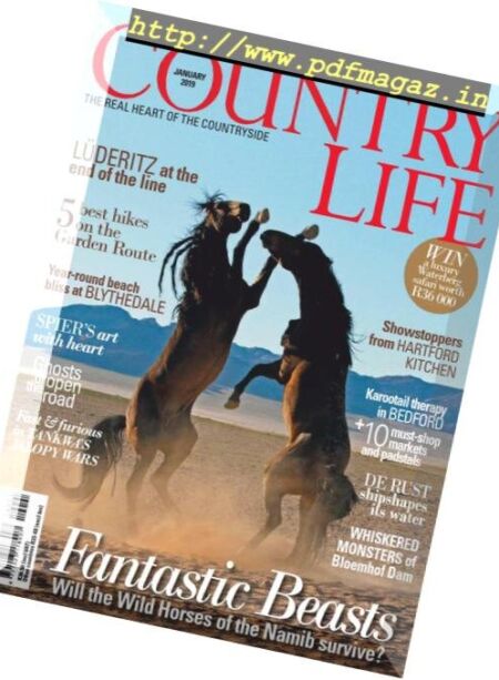 South African Country Life – January 2019 Cover