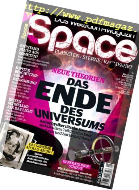 Space Germany – Nr1, 2019 Cover