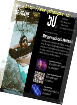 Spektrum Die Woche – 14 Dezember 2018