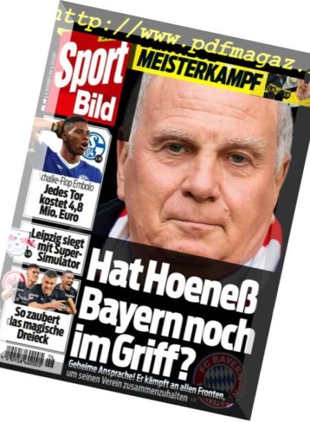 Sport Bild – 14 November 2018 Cover
