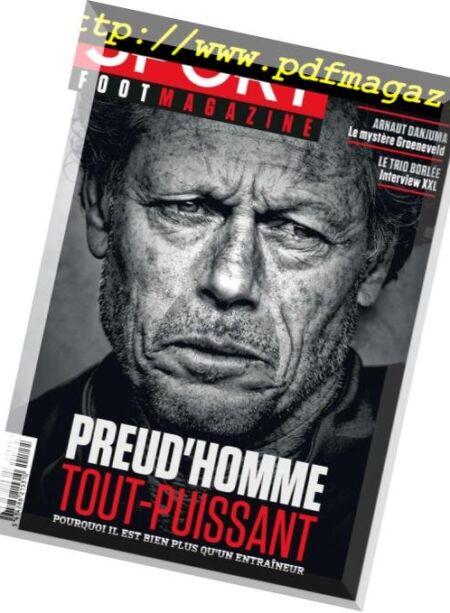 Sport Foot Magazine – 29 Aout 2018 Cover