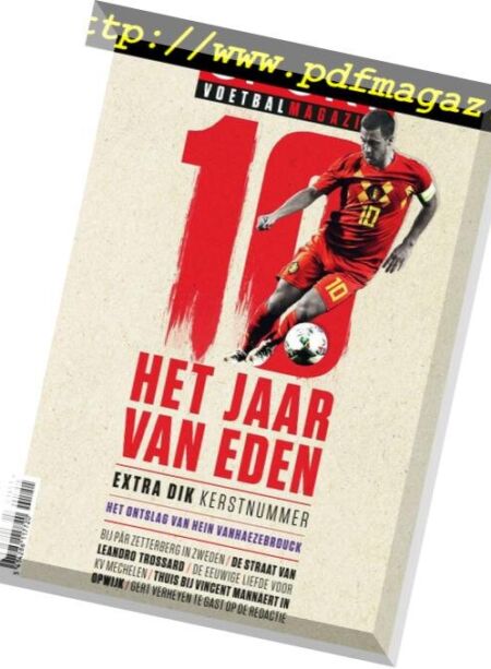 Sport Voetbal Magazine – 19 December 2018 Cover