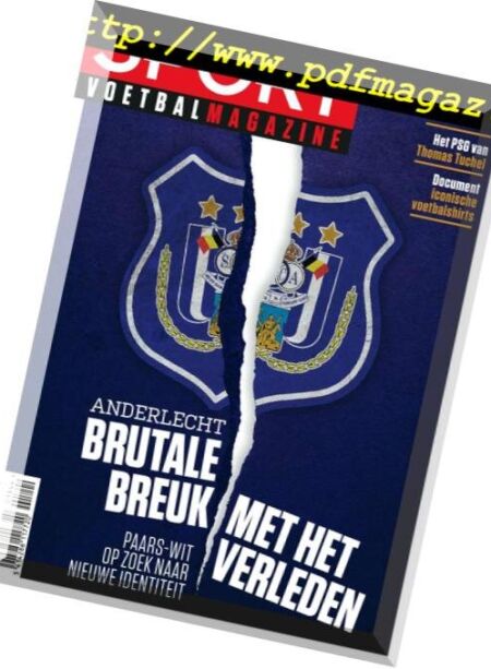 Sport Voetbal Magazine – 31 Oktober 2018 Cover