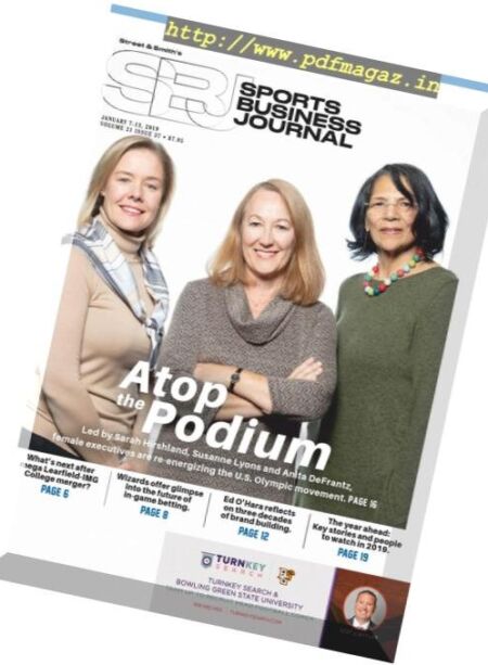 SportsBusiness Journal – 07 January 2019 Cover