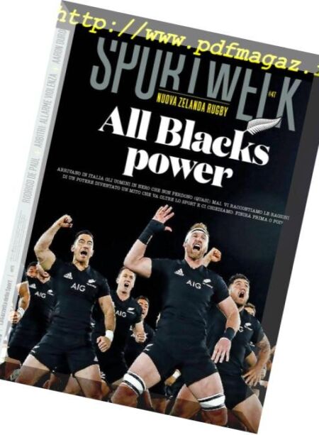 SportWeek – 24 novembre 2018 Cover