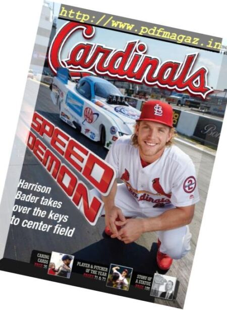 St Louis Cardinals Gameday – November 2018 Cover