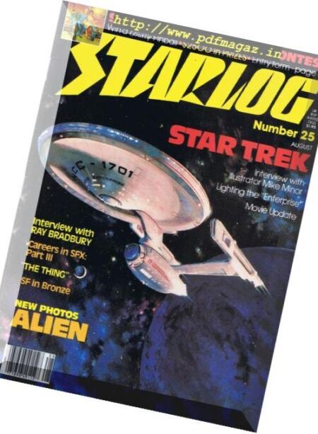 Starlog – 1979, n. 025 Cover