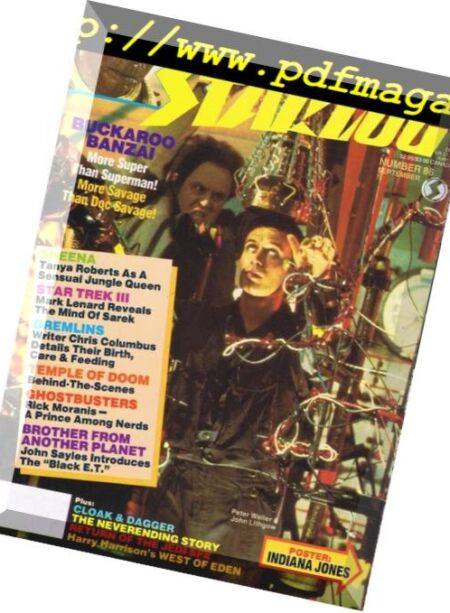Starlog – 1984, n. 086 Cover