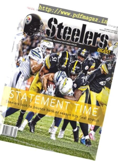 Steelers Digest – December 16, 2018 Cover