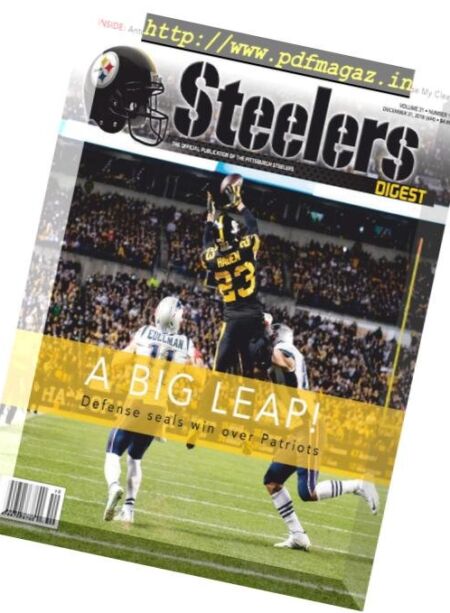 Steelers Digest – December 31, 2018 Cover