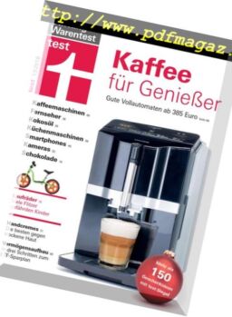 Stiftung Warentest Test – Dezember 2018