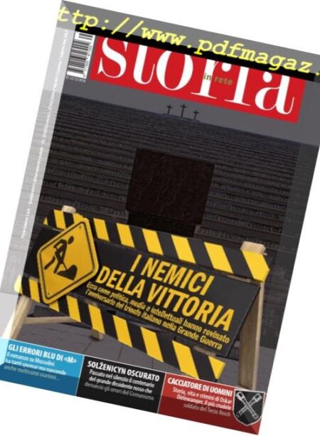 Storia in Rete – Dicembre 2018 Cover