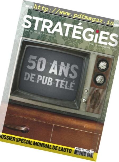 Strategies – 27 Septembre 2018 Cover