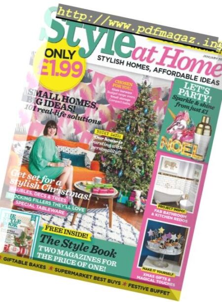 Style at Home UK – January 2019 Cover