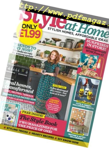 Style at Home UK – October 2018 Cover