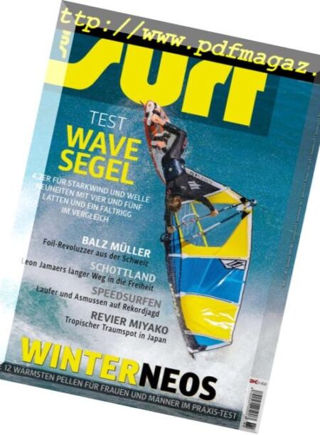 Surf Germany – Januar-Februar 2019 Cover