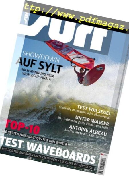 Surf Germany – November-Dezember 2018 Cover