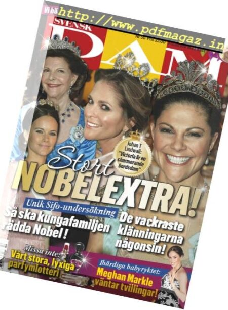 Svensk Damtidning – 01 december 2018 Cover