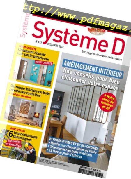 Systeme D – Decembre 2018 Cover
