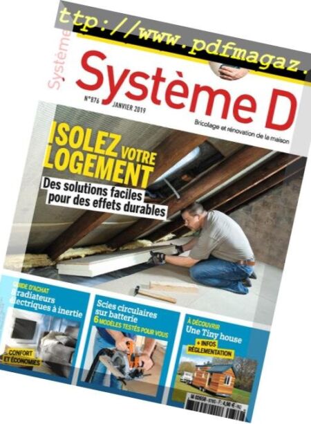 Systeme D – janvier 2019 Cover