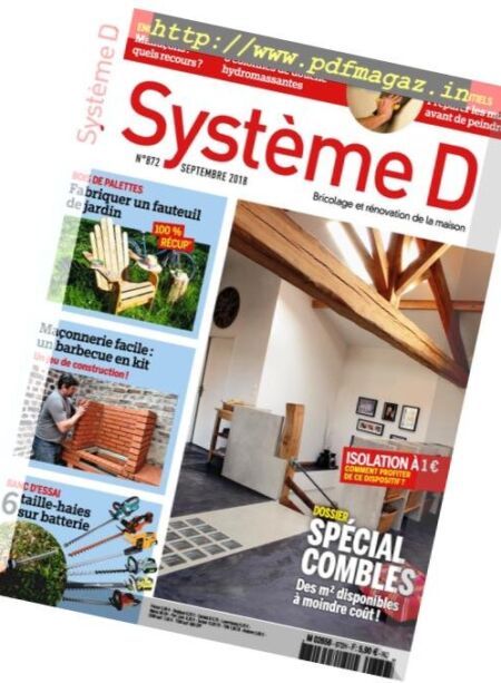 Systeme D – Septembre 2018 Cover