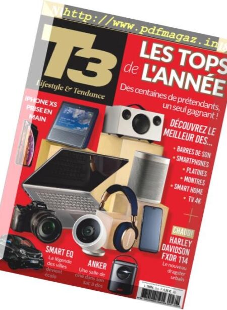 T3 France – decembre 2018 Cover