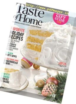 Taste of Home – December 2018