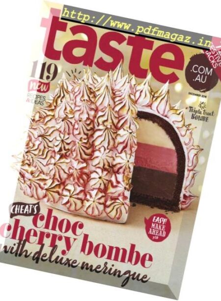 Tastecomau – December 2018 Cover