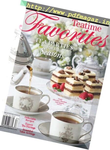 TeaTime Special Issue – November 2018 Cover