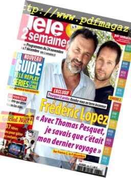 Tele 2 Semaines – 24 Novembre 2018