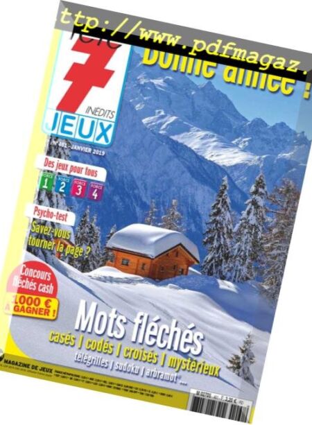 Tele 7 Jeux – 07 janvier 2019 Cover