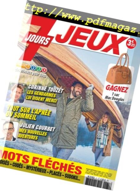 Tele 7 Jours Jeux – Novembre-Decembre 2018 Cover