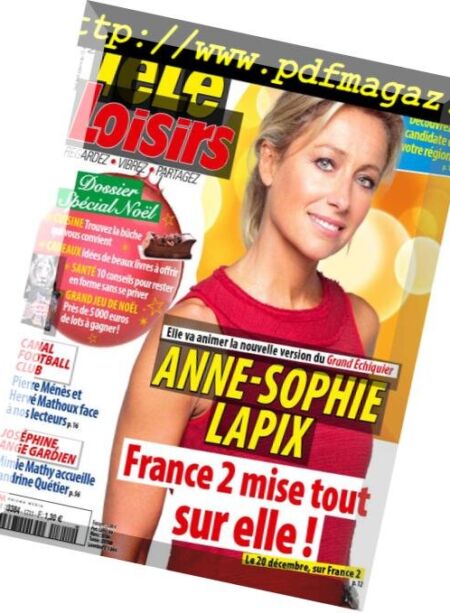 Tele Loisirs – 10 Decembre 2018 Cover
