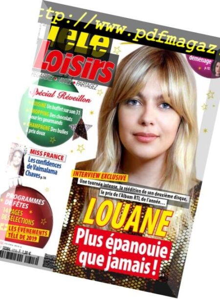 Tele Loisirs – 24 Decembre 2018 Cover