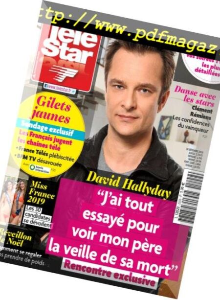 Tele Star – 10 Decembre 2018 Cover
