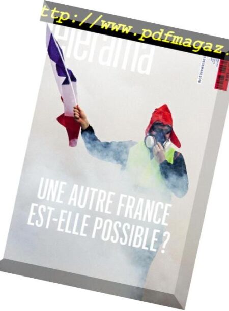 Telerama Magazine – 15 decembre 2018 Cover