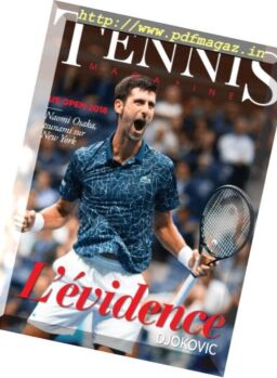 Tennis Magazine France – Octobre 2018
