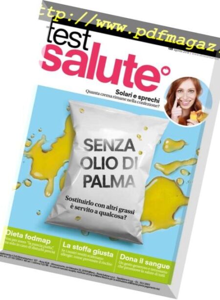 Test Salute – Agosto 2018 Cover