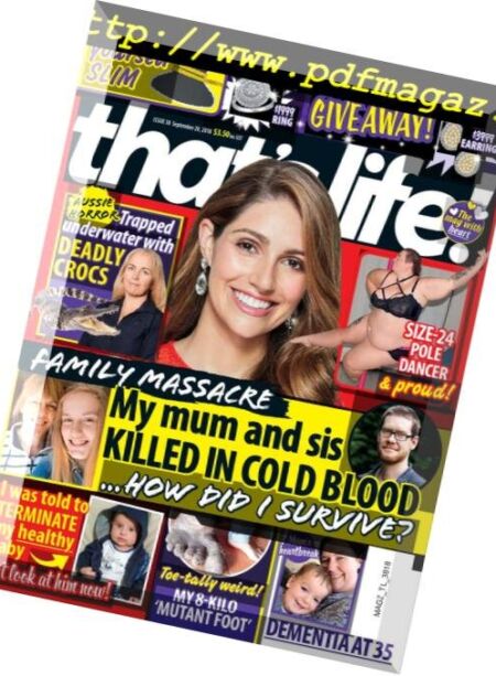 That’s Life – September 12, 2018 Cover