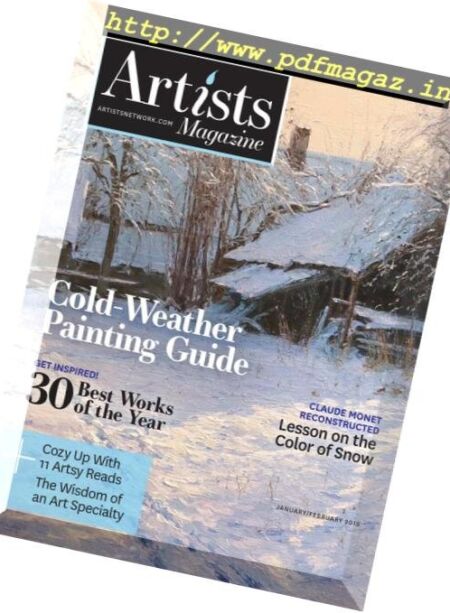 The Artist’s Magazine – January 2019 Cover
