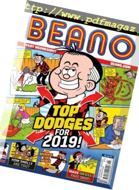 The Beano – 05 January 2019 Cover