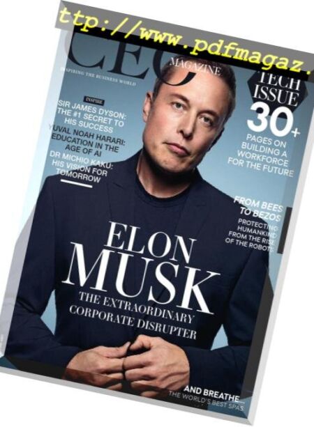 The CEO Magazine EMEA – October 2018 Cover