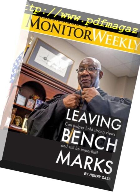 The Christian Science Monitor Weekly – October 22, 2018 Cover