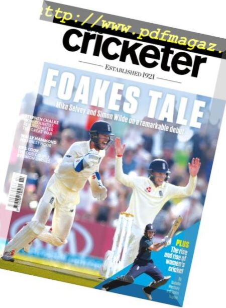 The Cricketer Magazine – December 2018 Cover